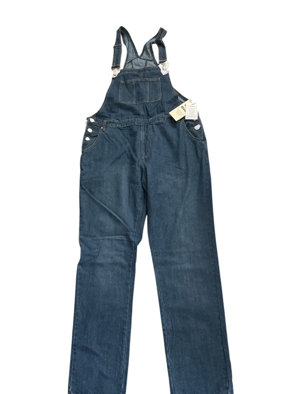Love Moda Blue Denim Overalls.